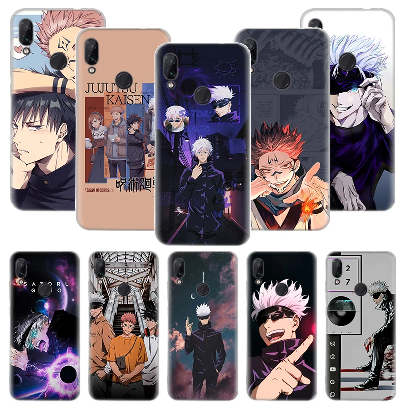 

Japan Anime Jujutsu Kaisen Case Funda For Xiaomi Mi Note 10 Pro 10T 9T 11 Ultra 11 Lite Poco X3 NFC F2 F3 M2 A3 Cover Coque