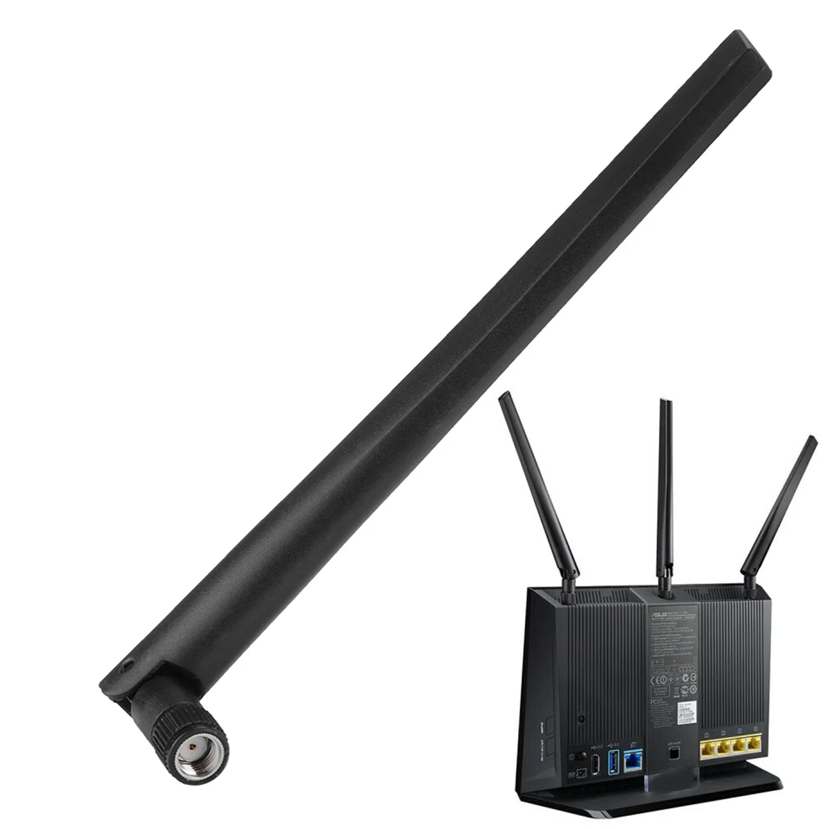 WiFi роутер антенна RP-SMA интерфейс усиления 5dBi для ASUS RT-AC68U AC66U 2 4G/5G двухдиапазонный