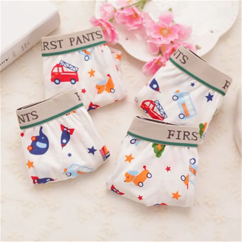 

Boys' underwear children's underwear boxer briefs short panies w3029-12p