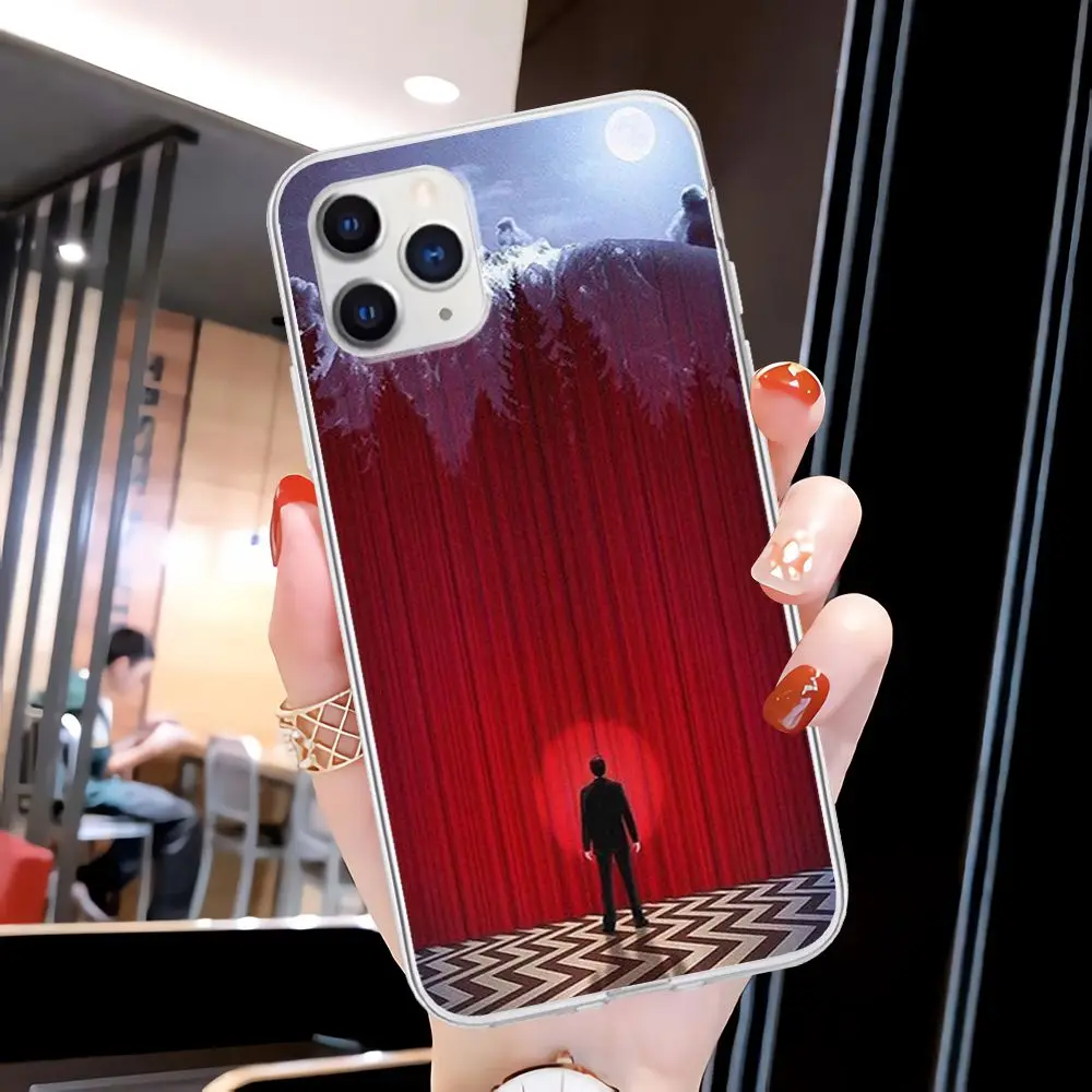 

Twin Peaks Fire Walk With Me Transparent Phone Case For Huawei P20 P40 Lite P30 Pro P Smart 2019 Nova 3e 6 Se Clear Cover