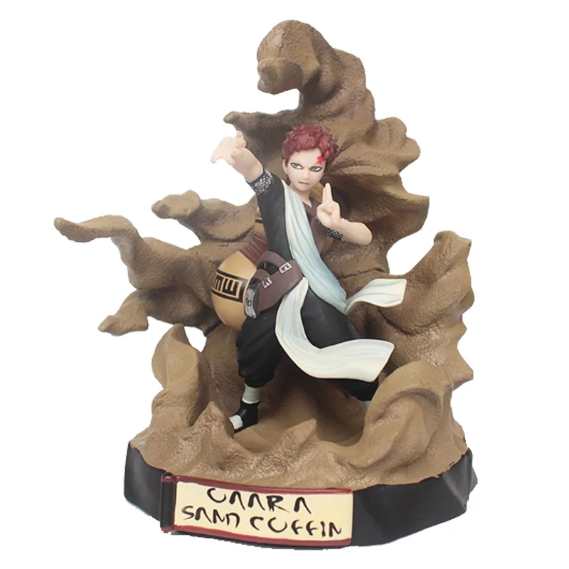 Экшн фигурка Gaara Sand KET повязка на голову Sabaku No CS GK японское аниме из ПВХ