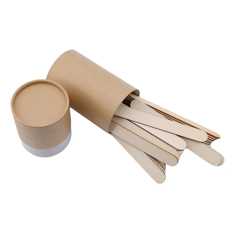 Одноразовые DIY пустые деревянные вывески 35/50 шт/набор миксеры для кофе и чая