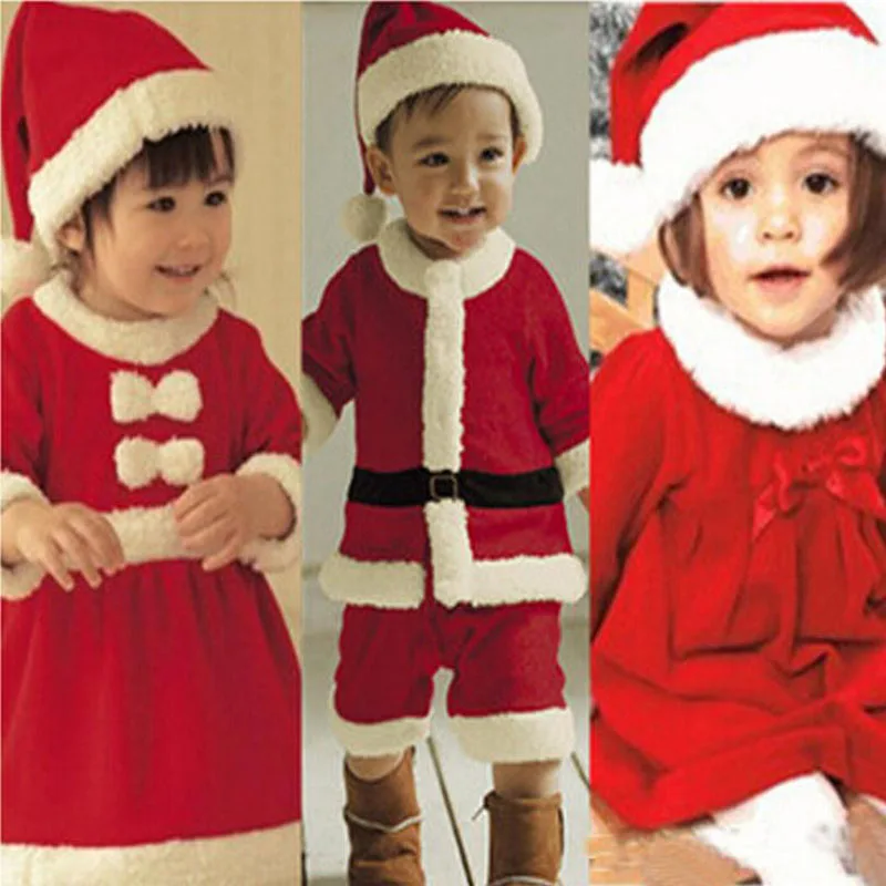 Комбинезон для новорожденных мальчиков и девочек Рождественский детский