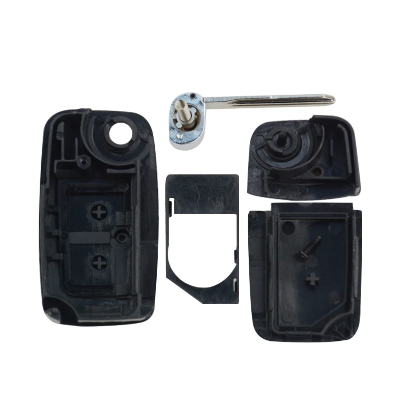 OkeyTech Car Remote Key Fob Case Shell For CHERY TIGGO A1 E5 A5 FULWIN COWIN EASTER 2 Buttons Folding Flip key With Blade | Автомобили и