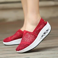 women summer sandals platform shoes woman height increasing 5cm casual shoes ladies loafers fashion wedges high quality sneakers