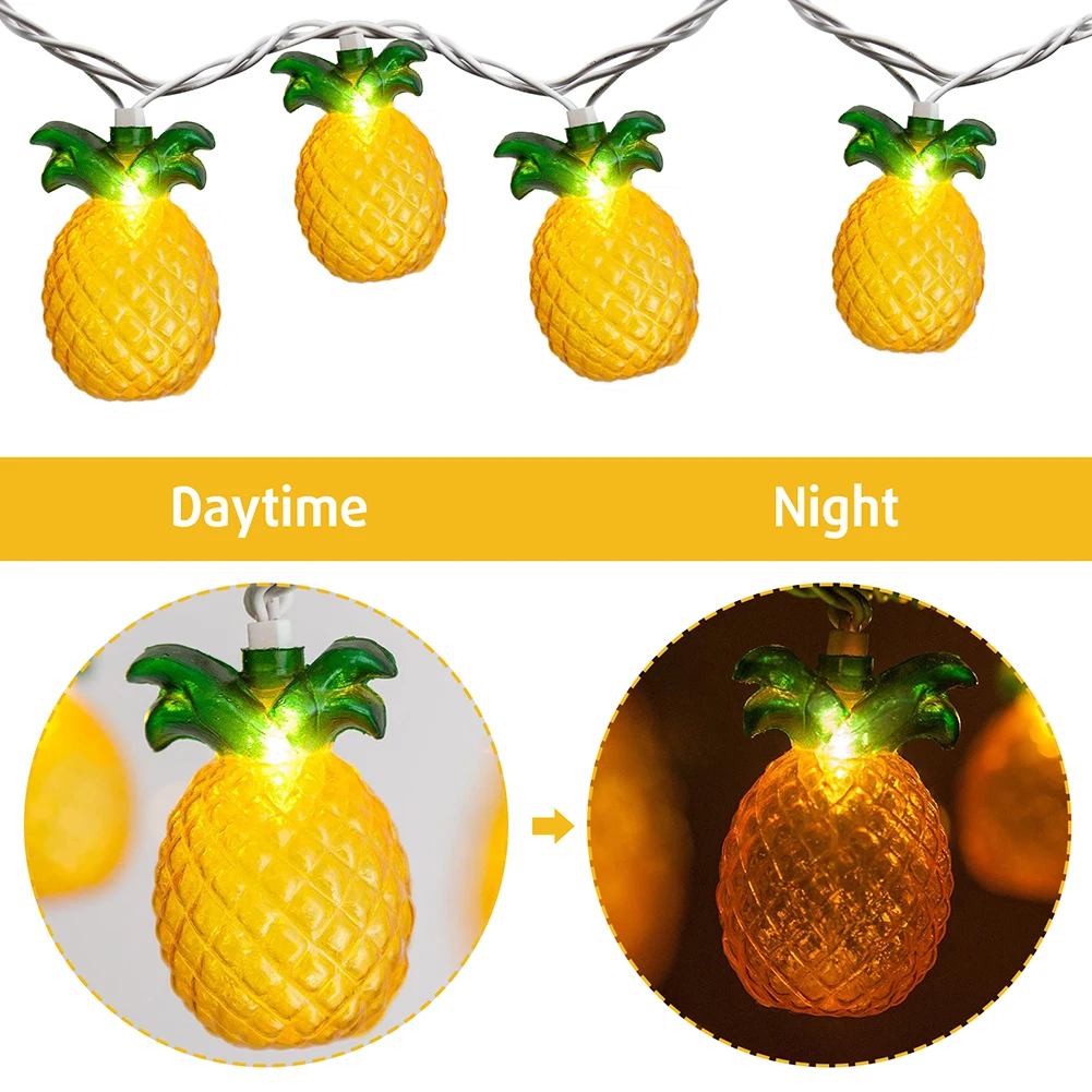 

3M 20 LED Pineapple Light String Holiday Garland Fairy Light Garden Bedroom Christmas Birthday Wedding Outdoor Party Decoration