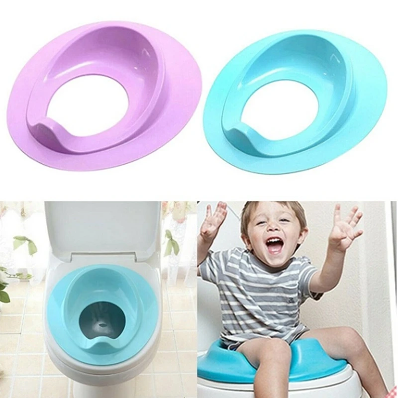 

Baby Toilet Potty Training Seat Kids Potty Seat Pad Non-Slip Splash Guard Infant Potty Cushion