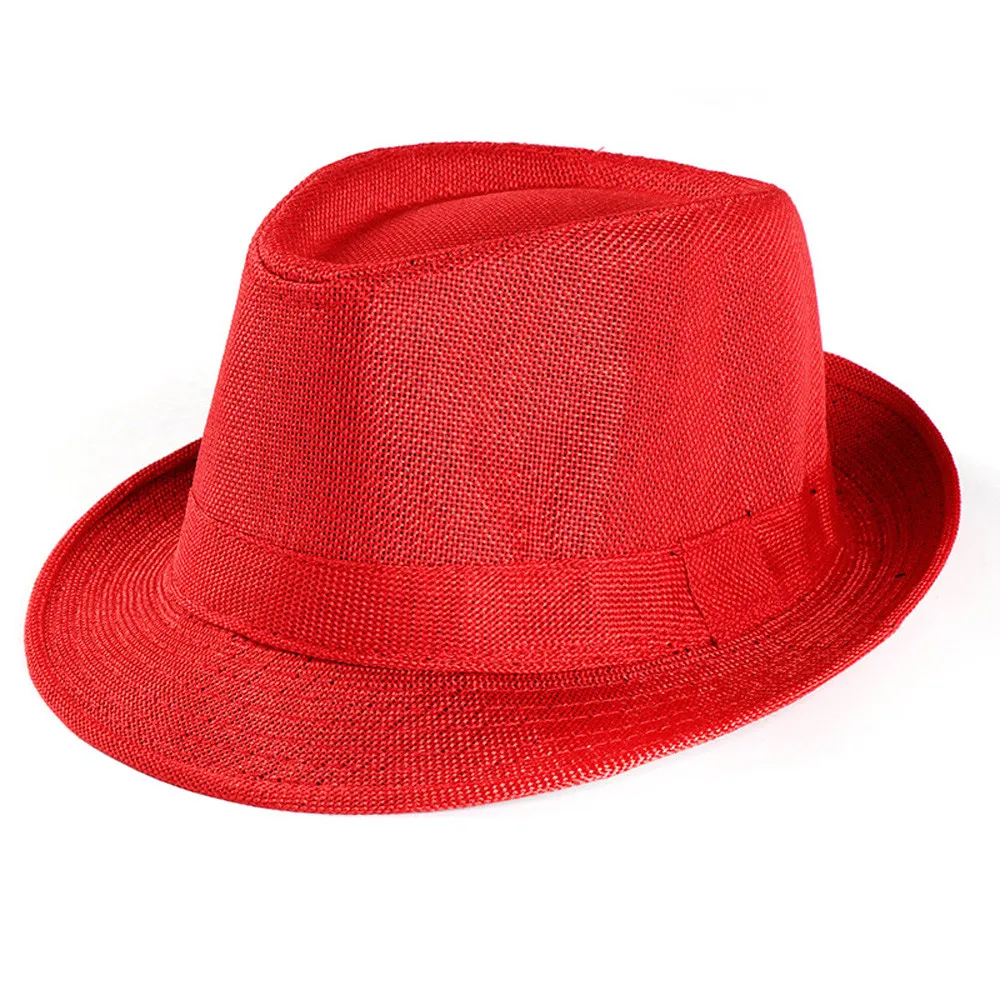 

Unisex Sunhat Solid Color Straw Visor Hats Outdoor Breathable Cowboy Cap Boys Girl Children Sunhat Laides Casual Round Sunhats