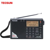 tecsun pl 310et full band portable radio digital led display fmamswlw stereo radio with broadcasting strength signal