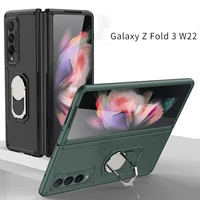 shockproof case for samsung galaxy z fold 3 fold3 full protection foldable case for galaxy zfold3 w22 5g cover with kickstand