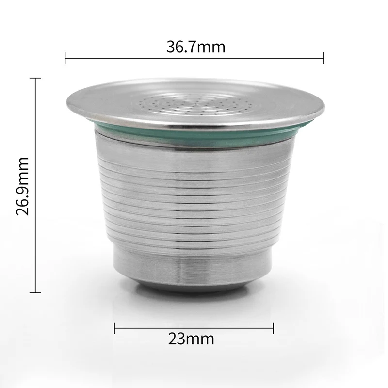 Многоразовые кофейные капсулы для Nespresso многоразовые из нержавеющей стали