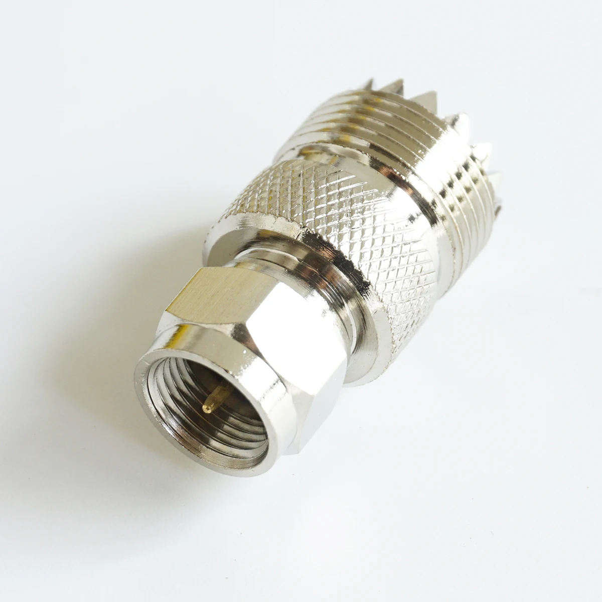 1X шт PL259 PL-259 SO239 так-239 UHF Женский объектив Nikon F штекер ТВ Латунь Прямой высокого