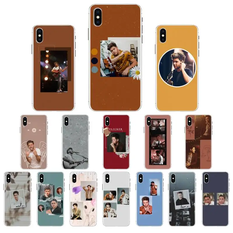

YNDFCNB One Direction Niall Horan Phone Case For iPhone X XS MAX 11 12 pro max 6 6s 7 7plus 8 8Plus 5 5S XR se 2020 case