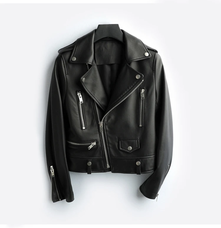 Пальто женское из овечьей кожи на осень/зиму CT007 | Женская одежда