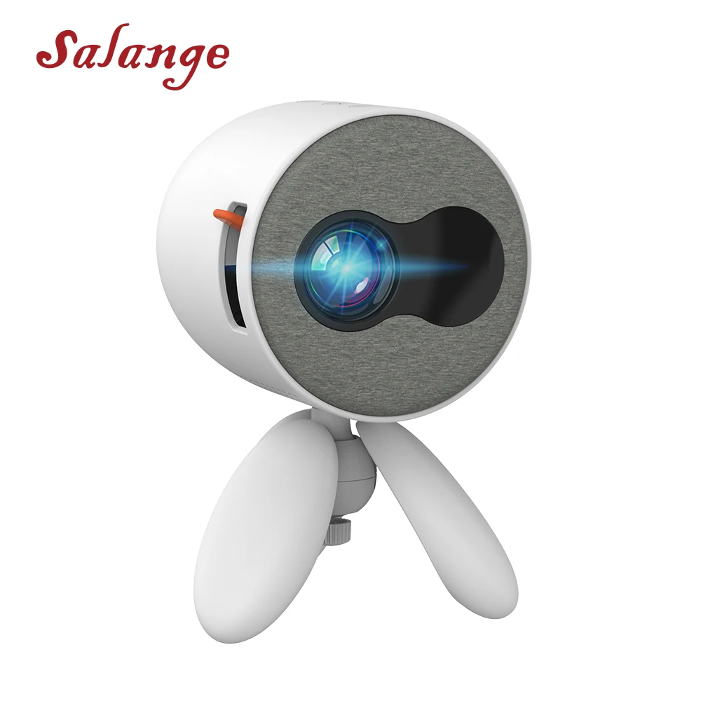 Salange мини-проектор YG220, 480*272 пикселей поддерживает 1080P HDMI USB 3,5 мм аудио мини-проектор домашний медиаплеер детский подарок
