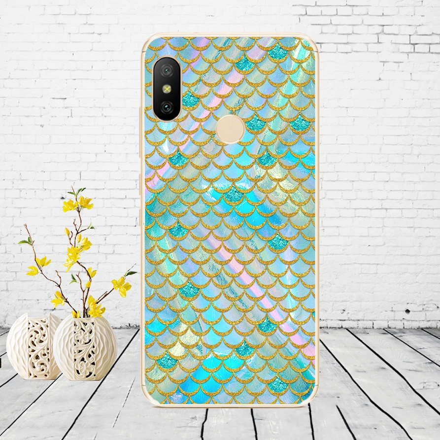 J55 Силиконовый чехол для Xiaomi mi A2 LITE, чехол с полной защитой, мягкая задняя крышка из ТПУ, чехол для телефона s для Xio mi A2 LITE, бампер - Цвет: J55