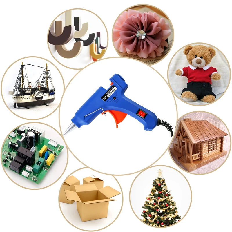 20 Вт термоплавкий клеевой пистолет промышленные мини пистолеты термо