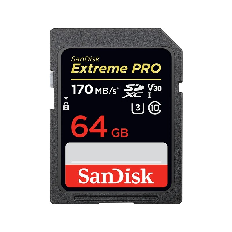 Карта памяти SanDisk Extreme Pro SDHC/SDXC SD карта 32 Гб 64 128 ГБ 256 C10 U3 V30 UHS I памяти|Карты памяти| |