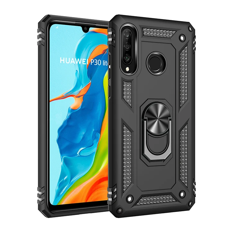 Противоударный чехол KEYSION Armor для huawei P30 mate 20 Pro P20 Lite, чехол-подставка для автомобильного кольца, чехол для mate 20 X Nova5 Pro P30 Lite