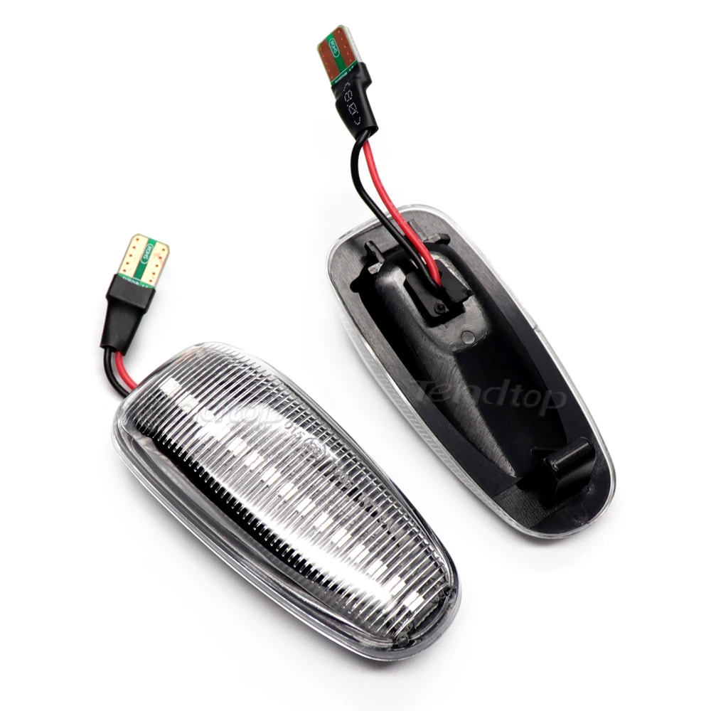 2 шт. Автомобильные светодиодные боковые указатели поворота для Mercedes Benz W210 W202 CLK