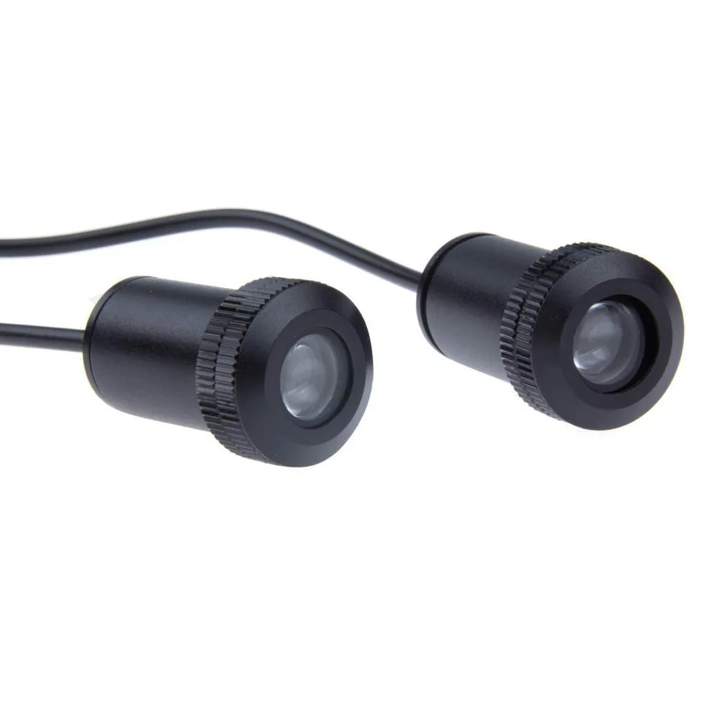 2 шт. привидение тени свет добро пожаловать лампа лазерный проектор светодиодная