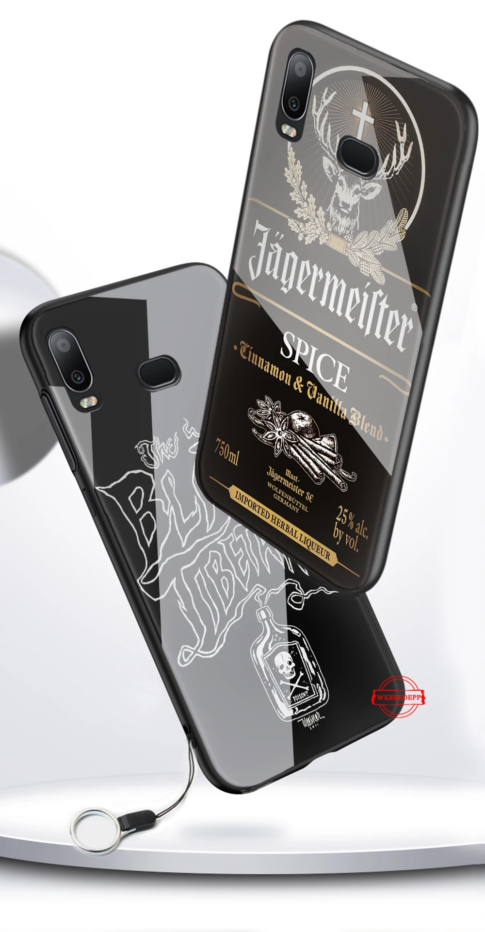 Логотип ЕГЕРМЕЙСТЕР Стекло чехол для samsung S7 край S8 S9 S10 плюс A10 A20 A30 A40 A50 A60 A70 Note 8, 9, 10