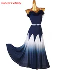 Бальное платье для танцев, слинг, большая юбка для танцев, одежда для выступлений, профессиональная одежда для взрослых, детская одежда высокого качества, вальс, одежда для соревнований