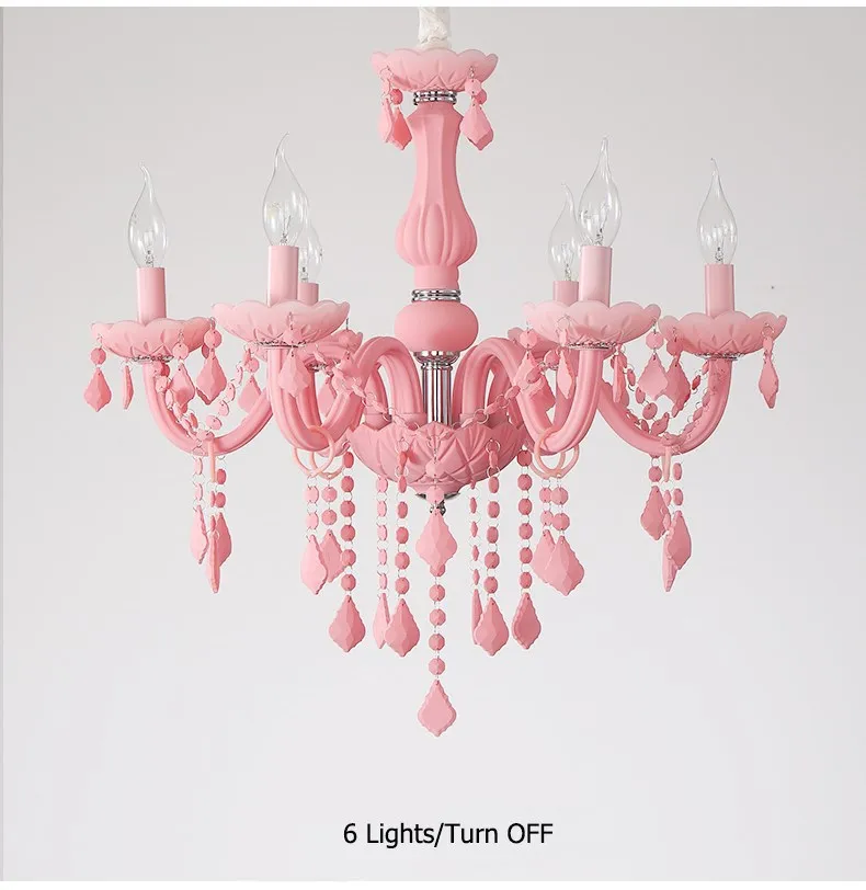 Красочная хрустальная люстра Macaron цвет Droplight гостиная креативная лампа для спальни фантазийный светильник витражное стекло блеск