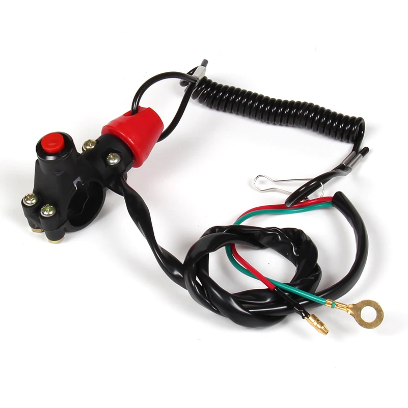 Мотовездеход квадроцикл гоночный двигатель стоп-трос закрытый переключатель