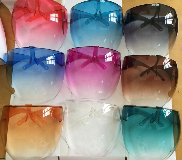 

Красочная маска для глаз, концепция солнцезащитного козырька, большое зеркало, солнцезащитные очки, маска, брызгозащищенная искусственная ...