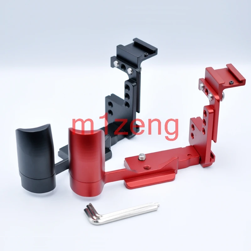 

EOSM6 with hotshoe Vertical Quick Release L Plate/Bracket Holder hand Grip adapter for canon EOS-M6 camera tripod