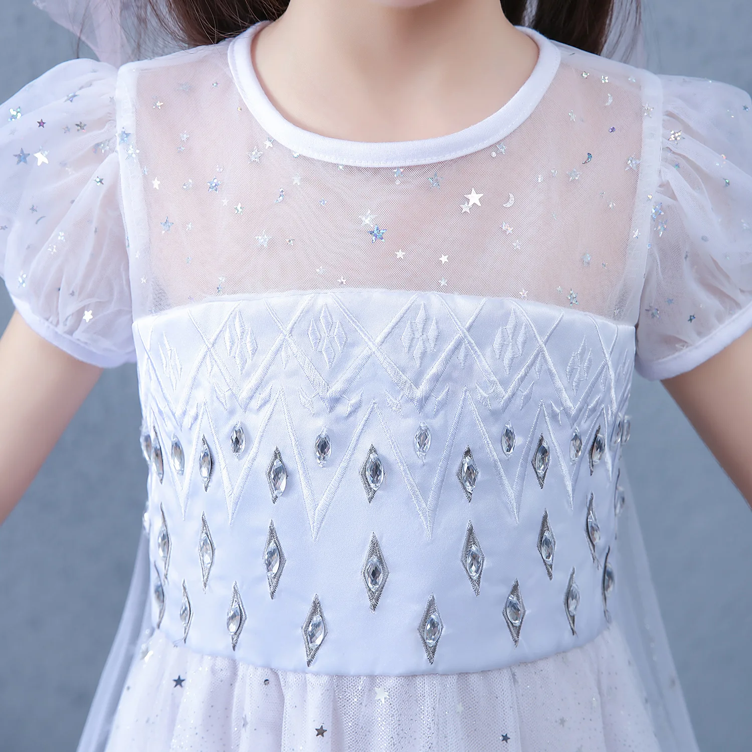 

2020 Baby Girl Elsa Princess Dress for Girls Halloween Birthday Carnival Party Dresses Cosplay Costume Childen Clothing Vestidos