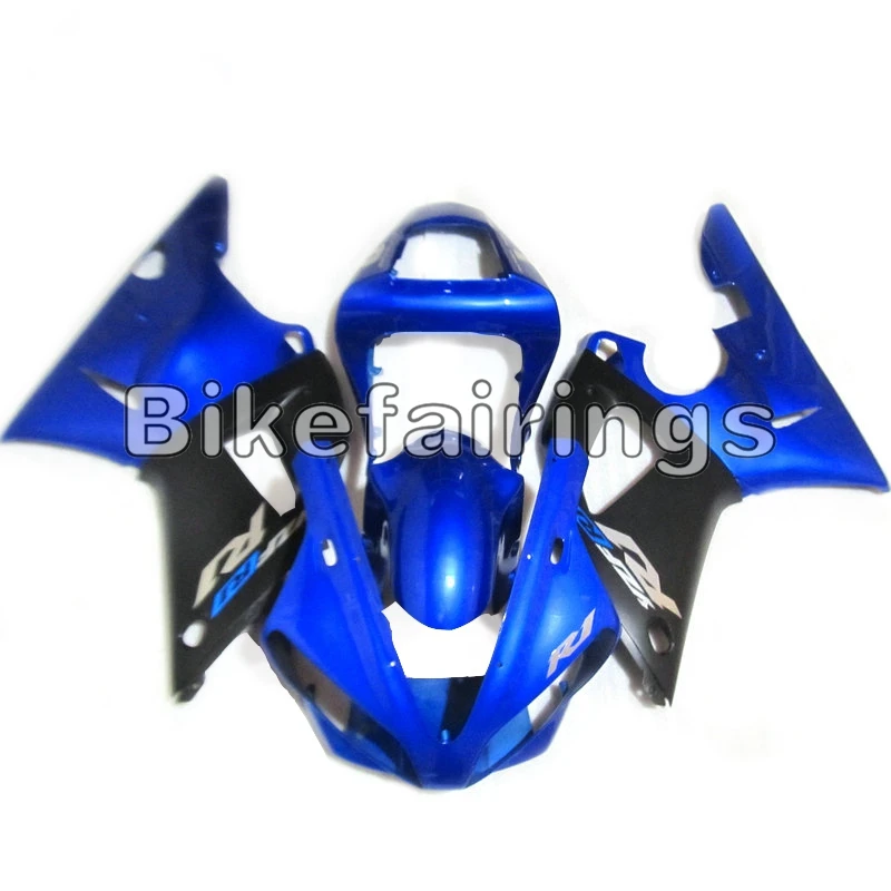 

Blue Black ABS Cowlings For Yamaha YZF1000 R1 2000 2001 00 01 R1 ABS Plastic Injection Bodywork Kit New Fairings