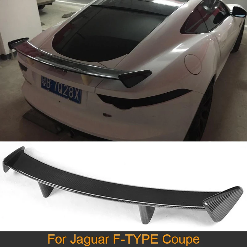 Карбоновый спойлер заднего багажника крыла для Jaguar F-TYPE купе R S SVR 400 Спорт 2014-2018