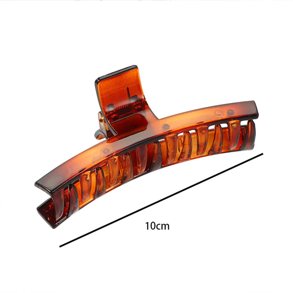 

1Pcs Women Hair Clip Acrylic Hairpins Transparent Hair Crab Hair Claws Girls Make UP Washing Tool Accessories Decoration
