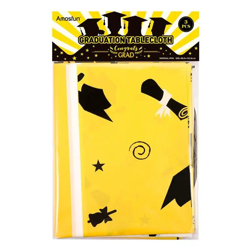 3 шт. прямоугольная скатерть 2020 для выпусквечерние вечера Декоративная стола