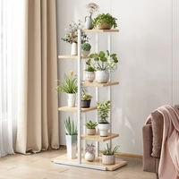 green radish flower stand living room floor to ceiling balcony shelf indoor iron multi layer flower pot stand