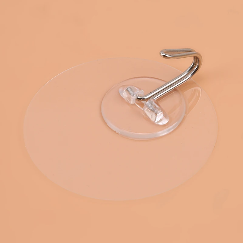 

5Pcs Plastic Strong Suction Hooks For Home Kitchen And Bathroom Cup Sucker Hanger Key Holder Storage Hanger
