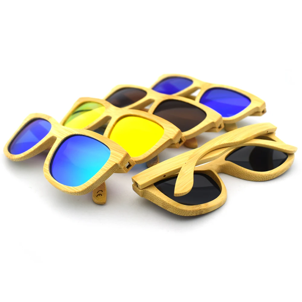 Деревянные бамбуковые солнцезащитные очки ручной работы с поляризацией |