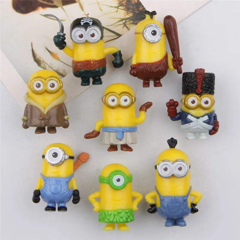 

Action FIgures Anime High Quality Yellow children 3d fridge magnets Toys