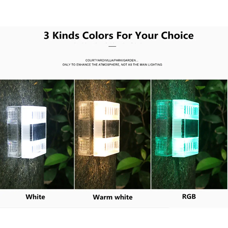 Светодиодный уличный фонарь на солнечной батарее светильник водонепроницаемый