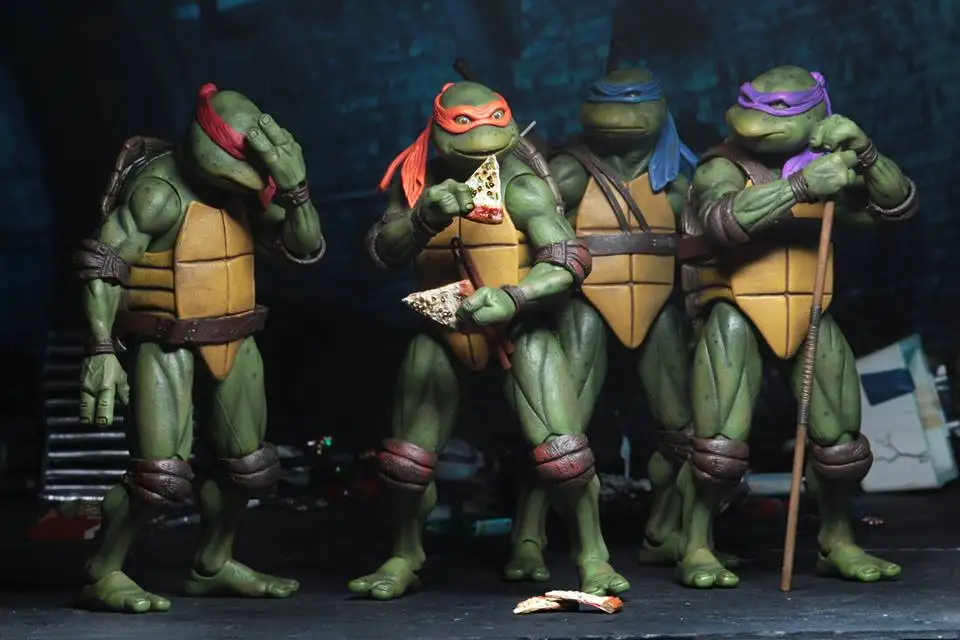 Набор из 4 черепашек 90-х " фигурка Рафаэля леonardo Michelangelo Donatello Ninjas Bjd подвижная фигурка игрушки куклы
