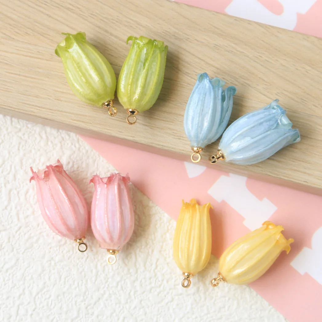 

Real Flower Dried Flower Earring Accessories,jewelry,resin,jewelry findings,diy pendant,hand made,jewelry making,diy earrings,