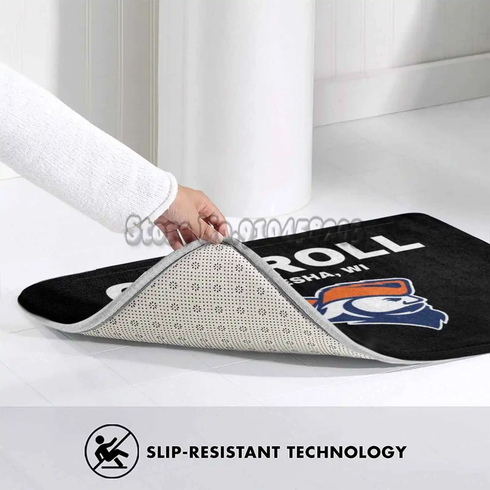Carroll ( Waukesha Wi ) Home Entrance Rug Floor Mats Carpets University Pios Pioneers Roll | Дом и сад