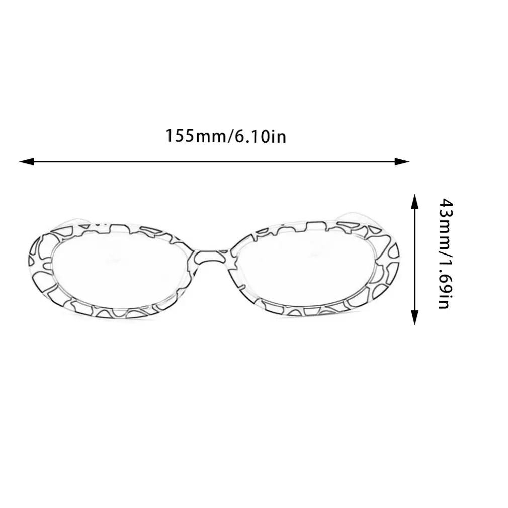 Европейский и американский стиль тренды маленькая оправа мода смола Pc материал