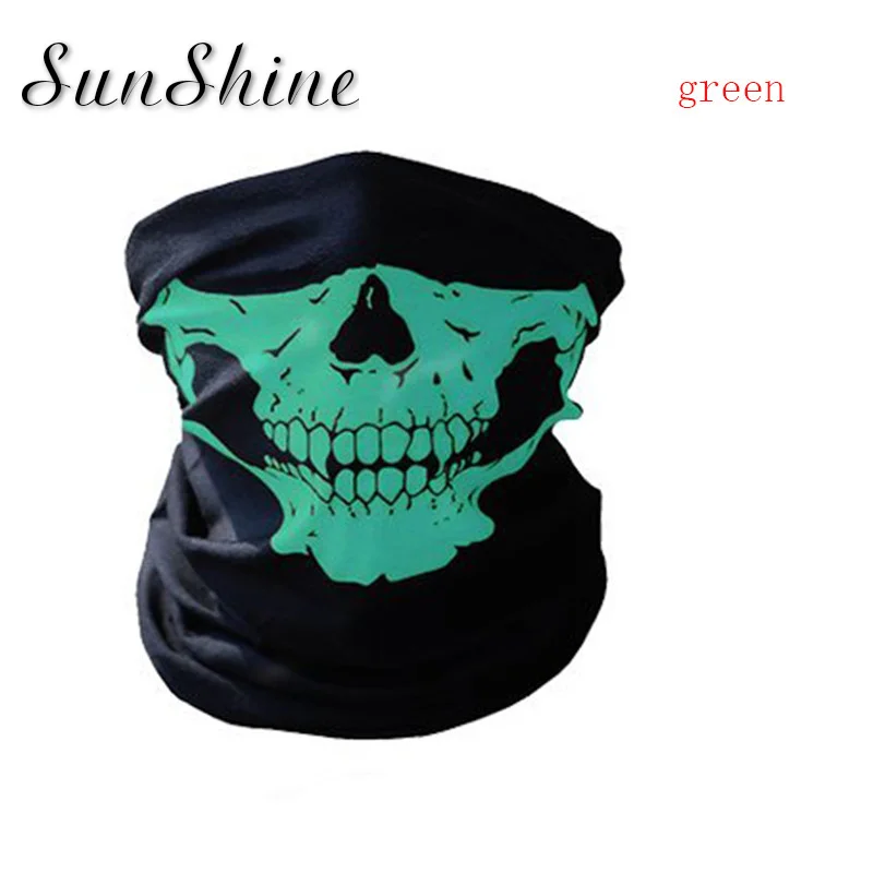 Новый стиль забавные шали велосипедная Лыжная маска с черепом призрак шарф