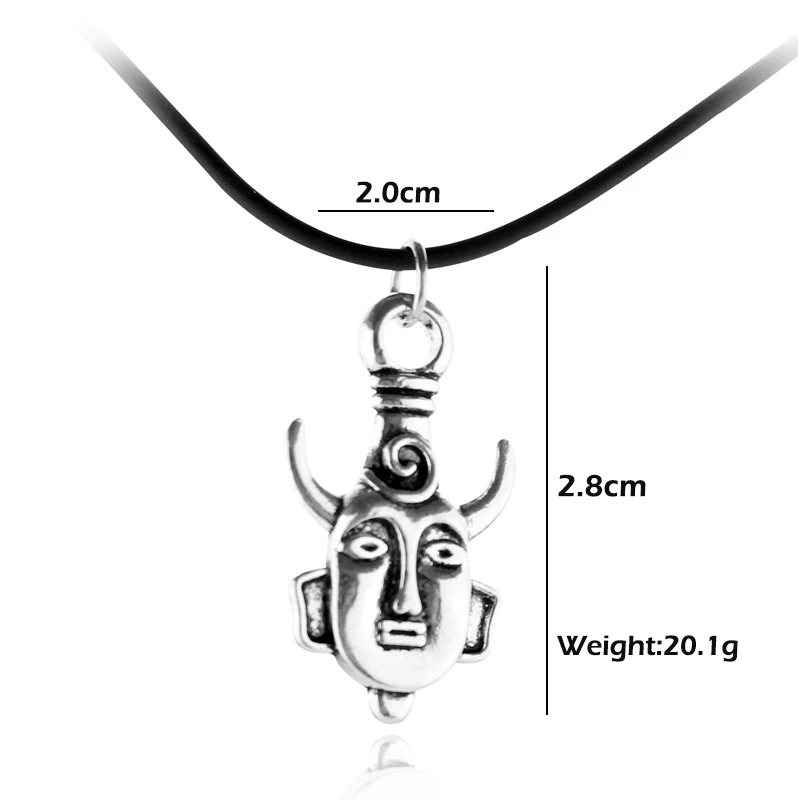 

ZXMJ Movie Supernatural Dean Necklace Pendant Winchester Jensen Ackles Amulet Necklaces 3 Color for men Jewelry Gift Hot Sell