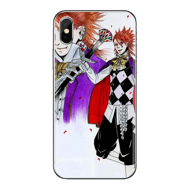 For Xiaomi Redmi 4 3 3S Pro Mi3 Mi4 Mi4i Mi4C Mi5 Mi5S Mi Max Note 2 TPU Transparent Cover Joker Black Butler Book of Circus |