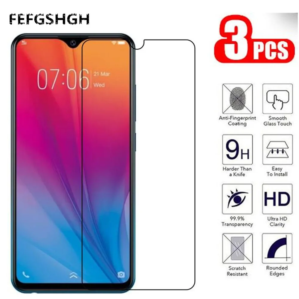 ДЛЯ Vivo Y89 Y90 Y91 Y91C защита для экрана закаленное стекло Y93 Lite Z1 Pro Z3x Z5x iQOO Neo Защитная