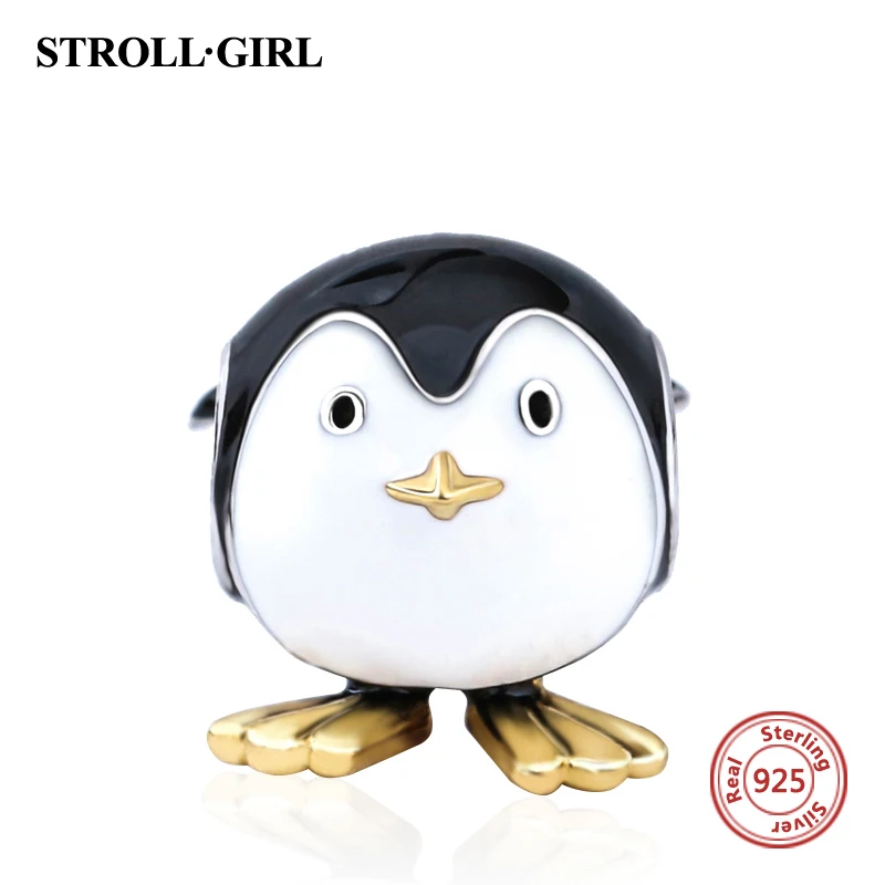 Fit Pandora Браслеты стерлингового серебра 925 оригинальный Высокое качество Сова Кот